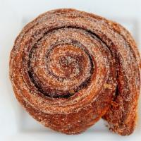 Cinnamon Roll · A glorious cinnamon swirl pastry, topped with sugar.