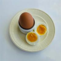 9- minute organic egg · One organic farm egg cooked to perfection