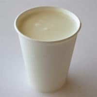 Cold Milk · 8 oz. of Organic Straus Milk