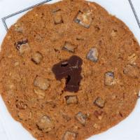 Chocolate Chunk Cookie with Pecans · Large, house-made chocolate chunk cookie made in small batches with Straus butter, organic f...