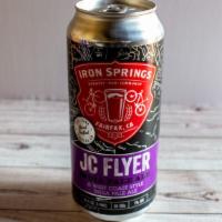 Iron Springs JC Flyer IPS, can · A Fairfax favorite! Our flagship west coast IPA is packed with bright citrus flavor and arom...