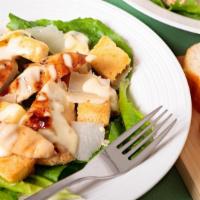 Chicken Caesar Salad · Chicken, lettuce, croutons, and fresh Parmesan cheese.