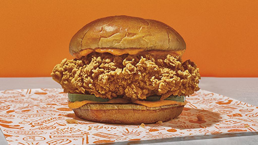 Spicy Chicken Sandwich Combo · Includes a choice of regular signature side and a drink.