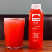 Agua Fresca · Fresh strawberry-lemon agua fresca