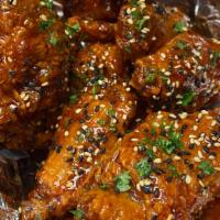 Korean BBQ Fried Chicken (10 Pieces) · 