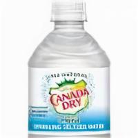 Canada Dry Seltzer Water · 20z Carbonated refreshment.