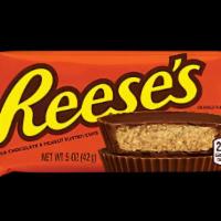 Reeses 2Z · Chocolate Peanut Butter Cup candy bar.