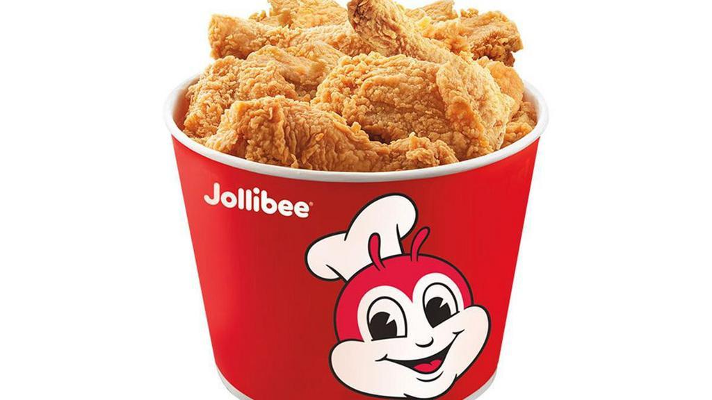 10 Pc Chickenjoy Bucket · 10 Pieces (5 legs, 5 thighs) of our signature crispy juicy bone-in fried chicken. Served with a side of gravy for dipping. Choose from regular and spicy.