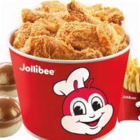 Chickenjoy Family Deal 1 · 10 Pc Chickenjoy Bucket served with gravy for dipping and 3 large sides