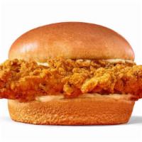 Original Chicken Sandwich · Our Original Chicken Sandwich starts with a crispy juicy hand-breaded chicken breast fillet,...