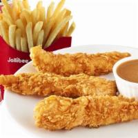 3 Pc Chicken Tenders W/ 1 Side & Drink · 3 hand breaded and freshly prepared all white-meat chicken tenders. Our chicken tenders deli...