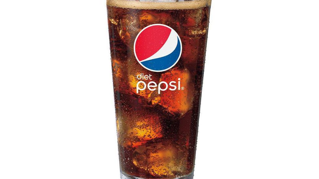 Diet Pepsi · A 20 oz Diet Pepsi