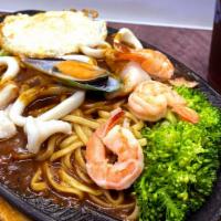 Combination Seafood 鐵板海鮮 · 
