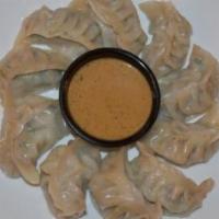 Chicken Momo · Chicken steam dumpling from north-east India.