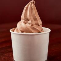 Double 8 Dairy Chocolate Soft Serve · 12 oz Container Chocolate Soft Serve made from Water Buffalo Milk