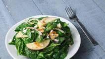 Spinach Salad · Gluten free. Organic baby spinach, radish, medley cherry tomatoes, cucumber, Italian vinaigrette dressing, goat cheese.