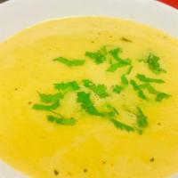 Mulligatawny Soup · Lentil cooked in a fragrant spices.
