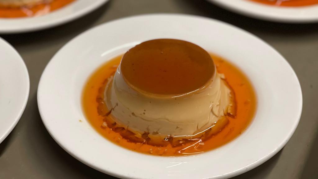 Flan · Our home made recipe of a traditional Mexican favorite.