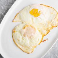 Eggs · Two poached or Over-Easy Eggs