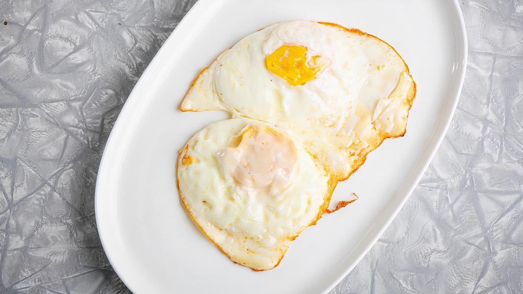 Eggs · Two poached or Over-Easy Eggs