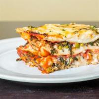 All Green Lasagna (AGR) · Premium baby spinach leaves, green beans and steamed peas, plus Italian style marinara sauce...