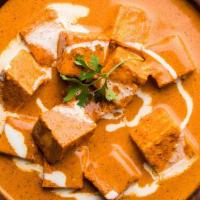 Kadai Paneer · Cottage cheese cooked fresh with bell peppers, chopped tomatoes, onions and our chef's speci...