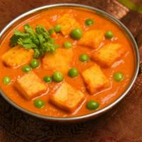 Mutter Paneer (with Rice) · Cottage cheese, fresh peas, and delectable Indian Spices cooked with homemade Himalayan sauce.