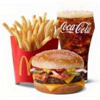 Bacon Quarter Pounder With Cheese Meal · 