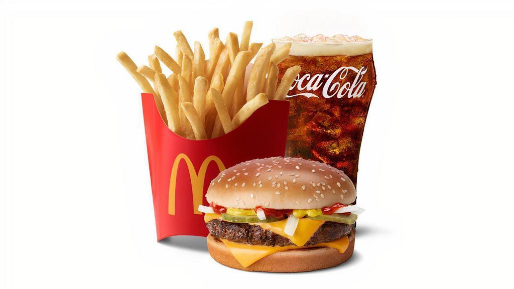 Quarter Pounder With Cheese Meal · 