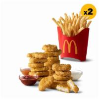 20 Mcnuggets & 2 Medium Fries · 