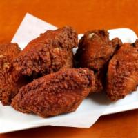 06. Noori Chicken Wings · Deep fried chicken wing special blend of spices batter.