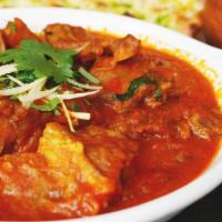 82. Bhuna Gosht · Excellent goat curry made to perfection.