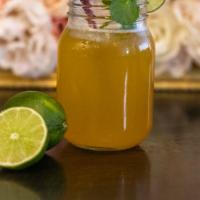 Tropical Treasure · Enjoy a deliciously refreshing Guava Passion fruit Lime drink. Little bit of fizz, a whole l...