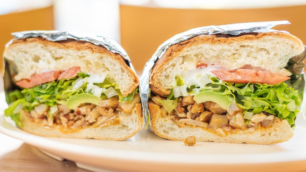 Regular Torta · Any meat, bread, cheese, avocado, sour cream, tomatoes and lettuce.