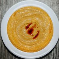 Chipotle Hummus · Vegan, gluten free, vegetarian.