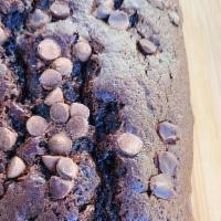 Chocolate Loaf Cake · Decadent Double Chocolate Loaf swirled in with chocolate chips and topped with Chocolate Chi...