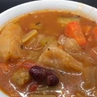 Minestrone Soup -Pint · Classic Italian Vegetable Soup (vegetarian)