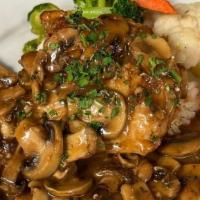 Breast of Chicken Marsala · Sautéed with Mushrooms in a Marsala Demi-Glace