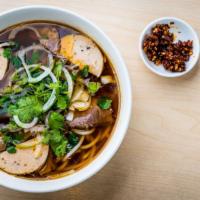 16. Hue's Spicy Noodle Soup · Bún bo huê.