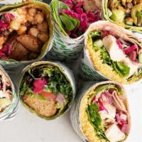 The Original Wrap · All the classic Mediterranean flavors, made with tzatziki spread, chopped salad, mixed green...