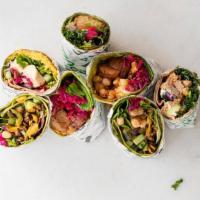 Spicy Green Wrap · This hot and tangy wrap is made with spicy hummus, fresh spinach leaves, cucumbers, green ho...