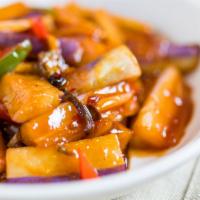 E20. Eggplant In Szechuan Sauce · Hot & spicy.