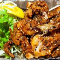 NAGOYA STYLE CALAMARI · Sweet & peppered fried calamari