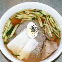 5. Mul Naeng Myeon · Cold buckwheat noodles.