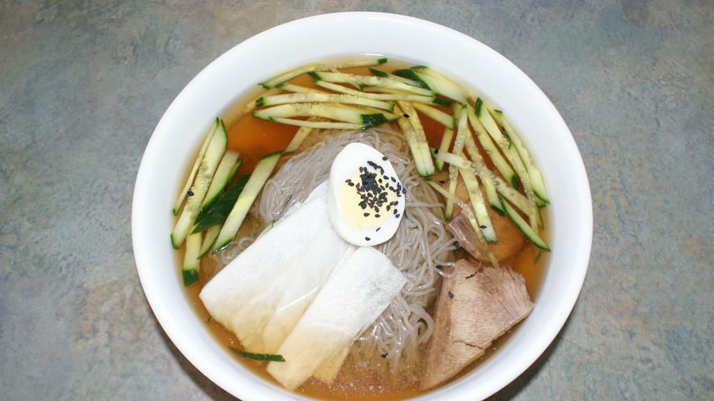 5. Mul Naeng Myeon · Cold buckwheat noodles.