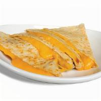 Kids Cheese Quesadilla · Cheddar/Jack Blend, House Flatbread