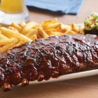 Double-Glazed Baby Back Ribs · Full Rack.  Slow-cooked to fall off the bone tenderness. Slathered with your choice of sauce.