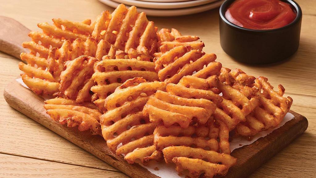 Basket Of Waffle Fries · 