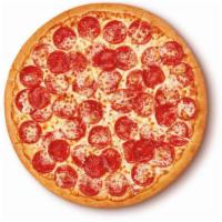 Custom Round Pizza · large Pizza with toppings of your choice