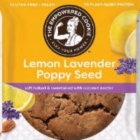 The Empowered Cookie - Lemon Lavender Poppy Seed · 🚨The Happy Vegan is collaborating with The Empowered Cookie to offer their breakfast cookie...